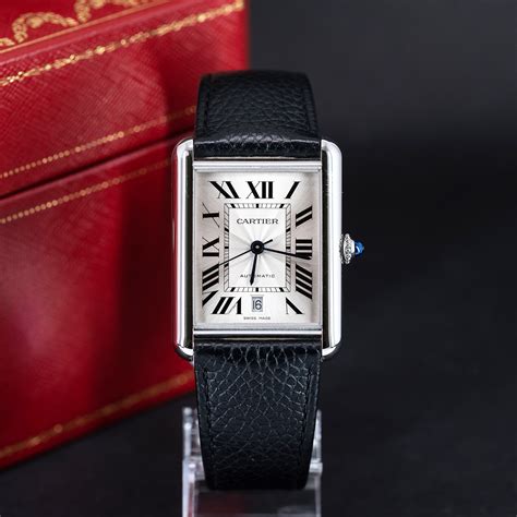 cartier tank automatic|cartier 錶帶.